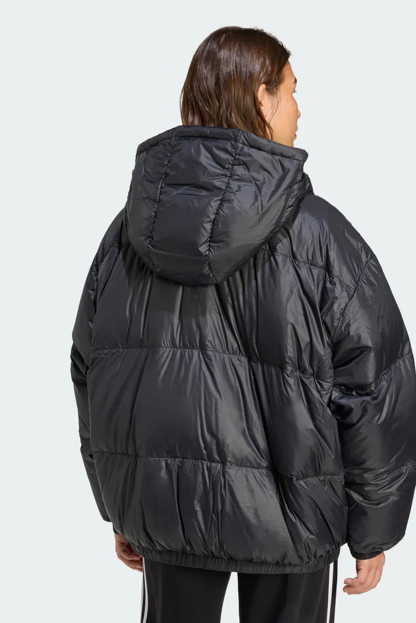 Женский черный пуховик Premium Street Oversized adidas JX5338 — MD