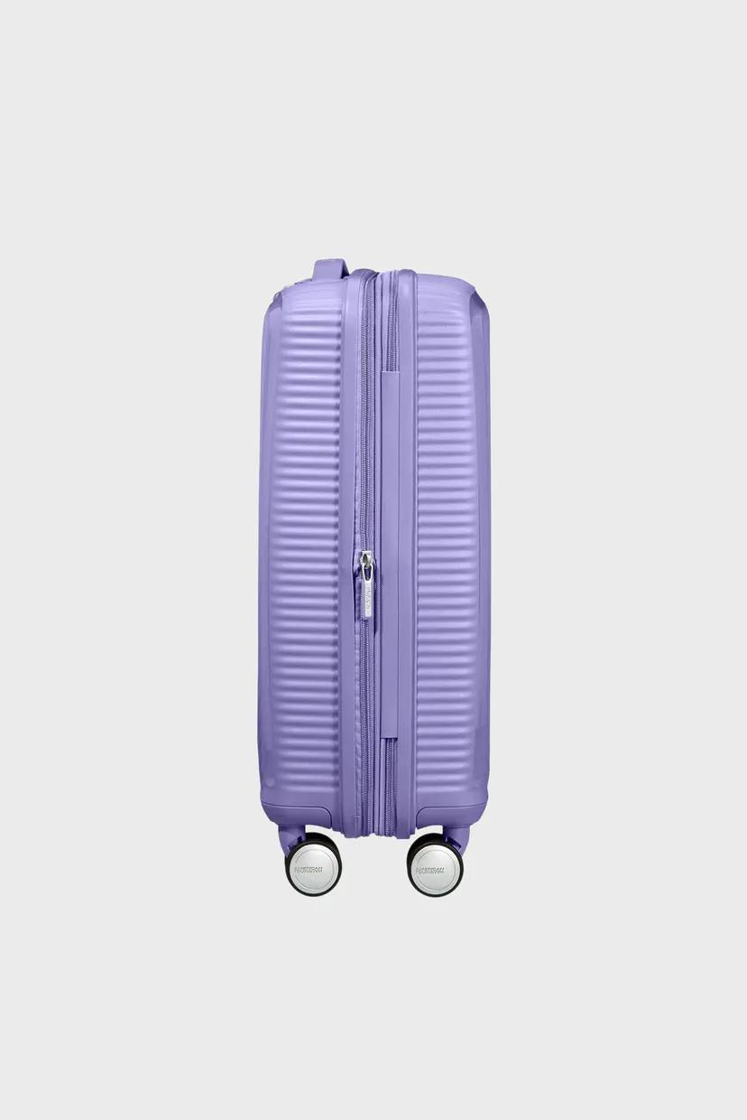 Бузкова валіза 55 см SOUNDBOX PURPLE 4