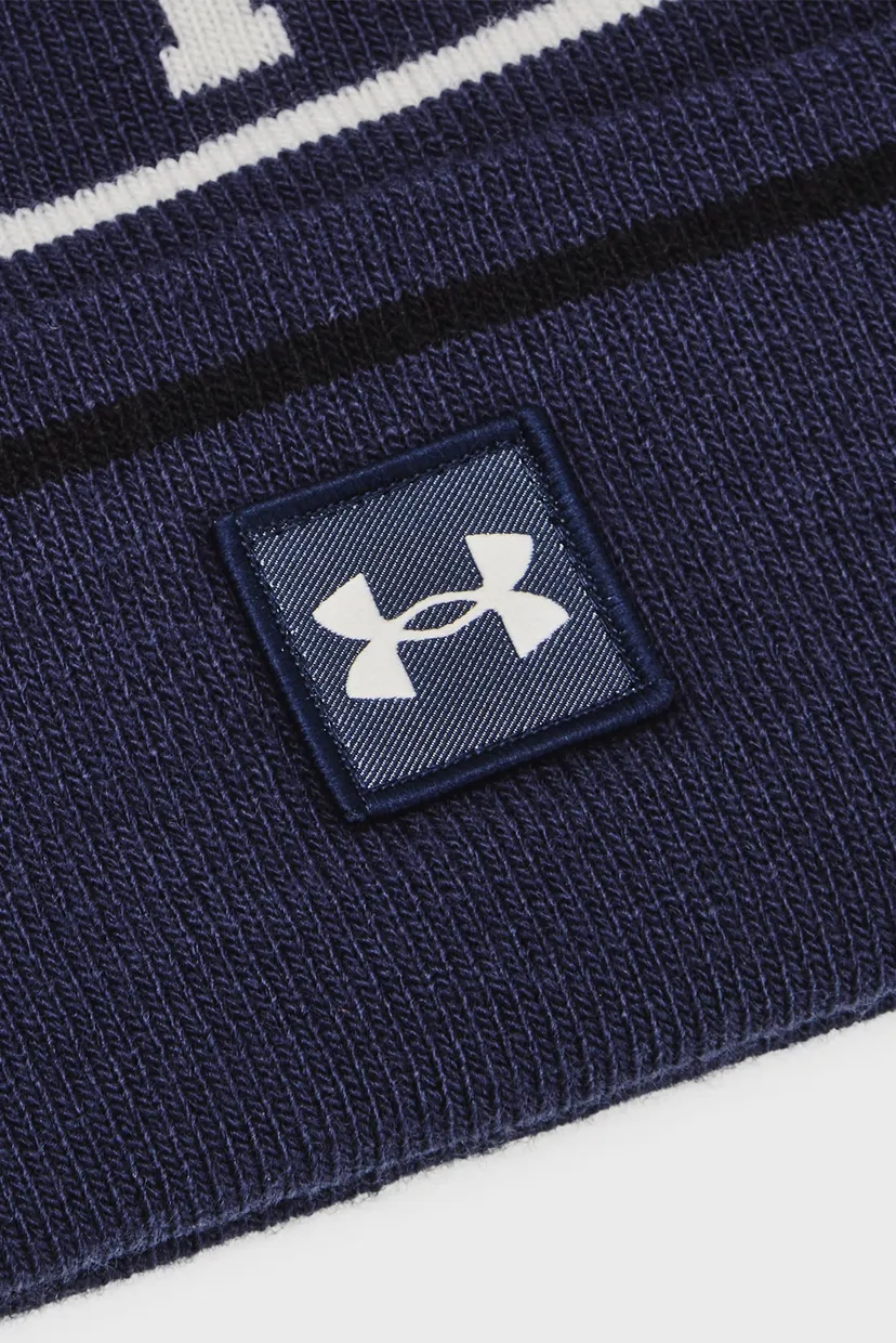 Чоловіча темно-синя шапка M Halftime Pom Beanie 3