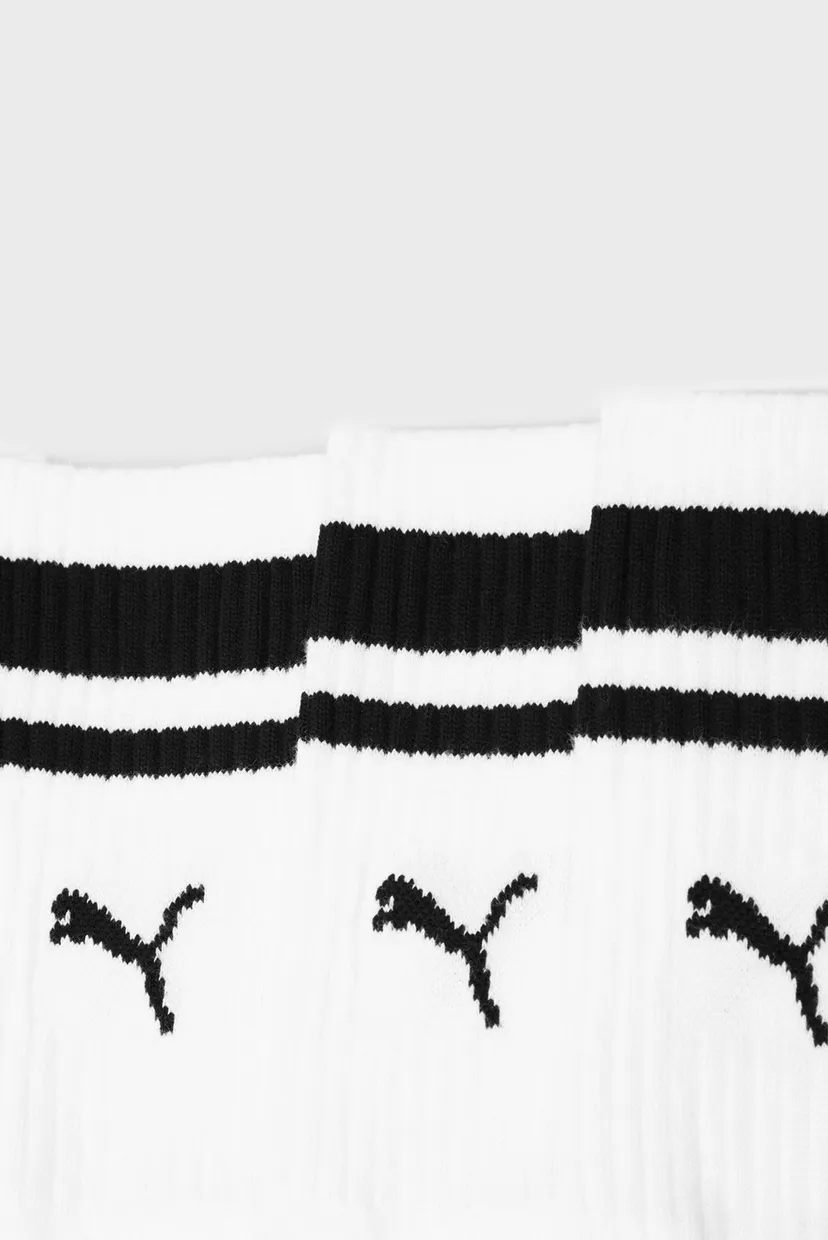 Білі шкарпетки (2 пари) Unisex Crew Heritage Stripe Socks 4