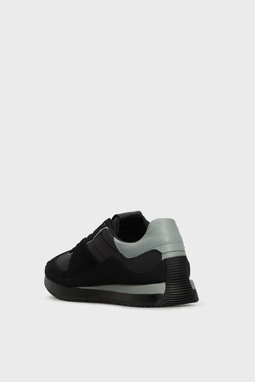 Чоловічі чорні кросівки LOW TOP LACE UP MIX 5