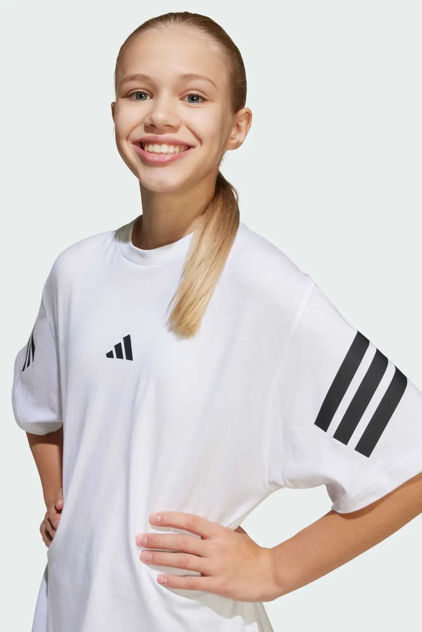 Дитяча біла футболка Future Icons 3-Stripes Kids 4