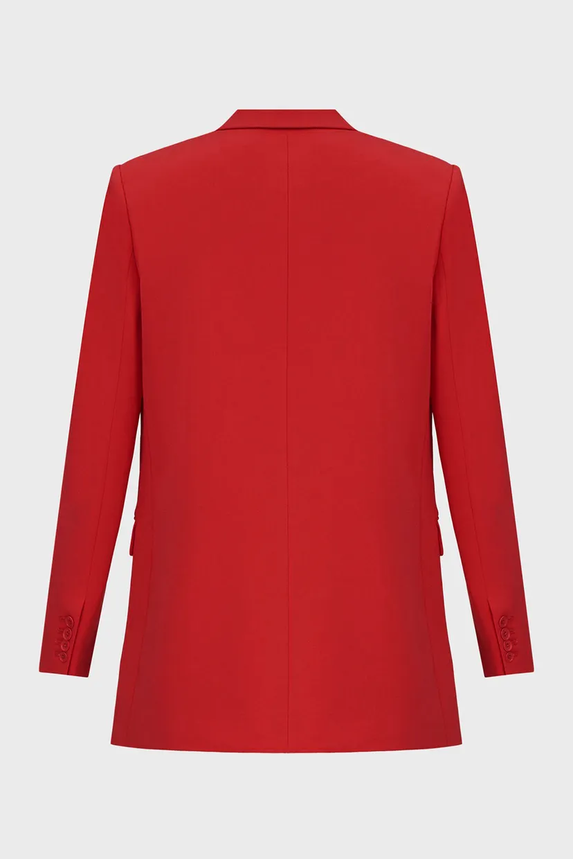 Женский коралловый жакет 2 BTTN MENSY BLAZER 5