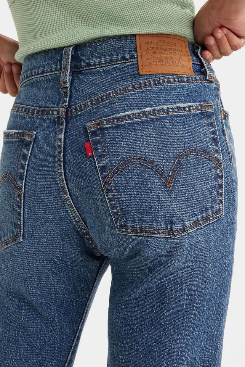 Женские синие джинсы Wedgie Straight 5
