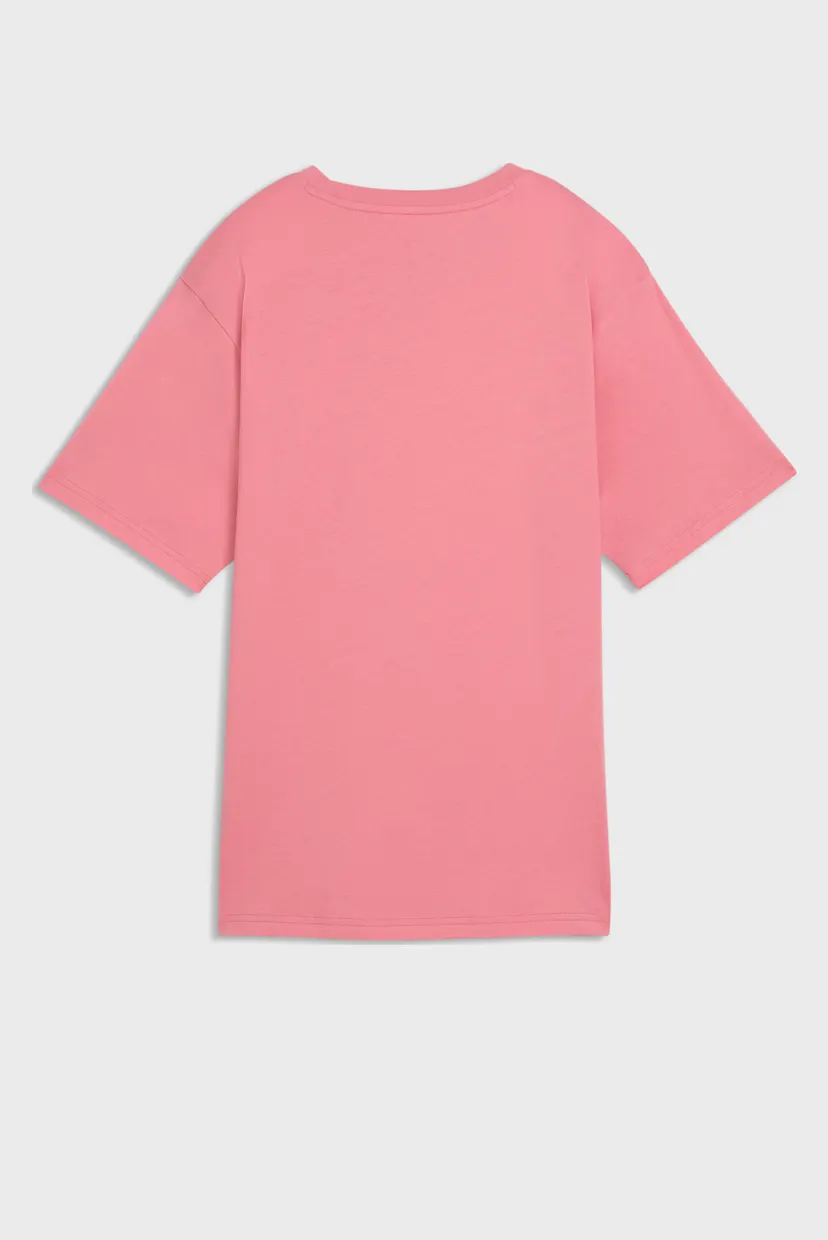 Жіноча рожева футболка ESS Relaxed Tee Women 5