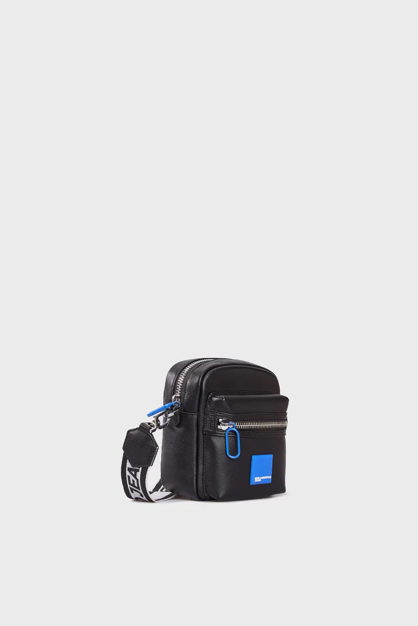Мужская черная сумка BOX LOGO CROSSBODY NS 3