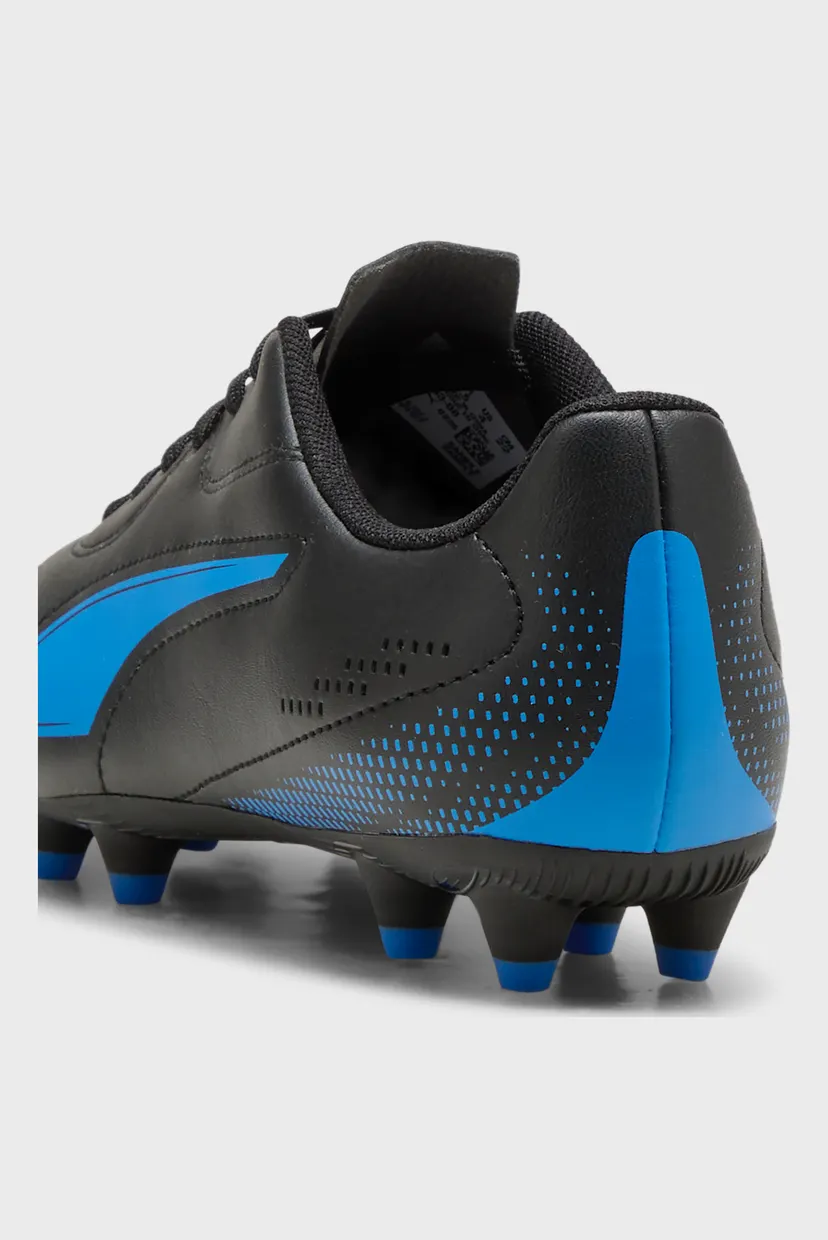 Дитячі чорні бутси VITORIA II FG/AG Football Boots Youth 6