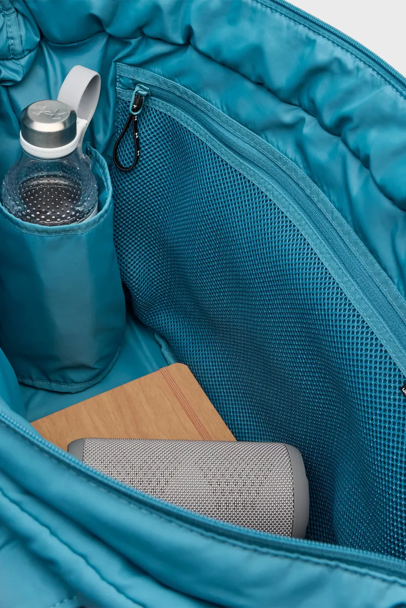 Жіноча блакитна спортивна сумка UA Studio Soft Tote-BLU 4