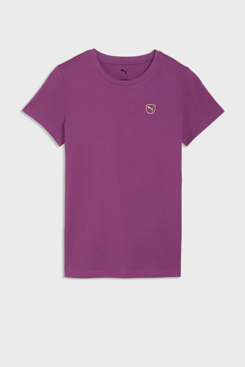 Жіноча фіолетова футболка Essentials Elevated Tee Women 4