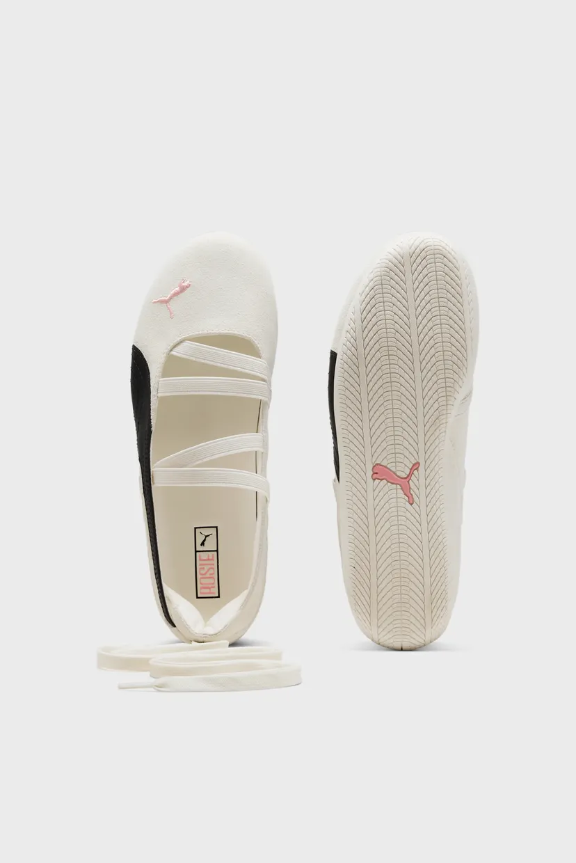 Женские белые балетки PUMA x ROSÉ Speedcat Ballet Shoes Women 5