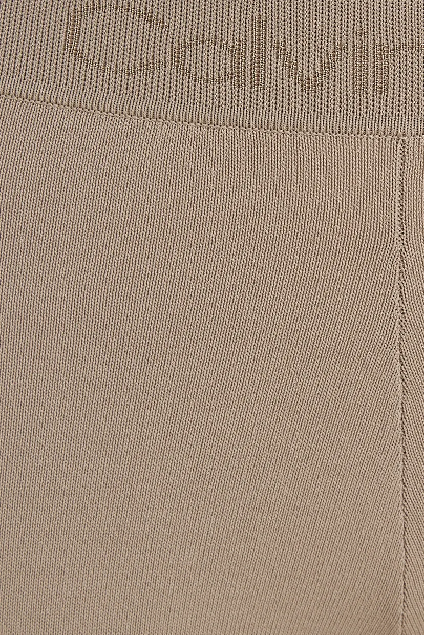 Жіночі бежеві легінси SENSUAL KNIT LOGO 4