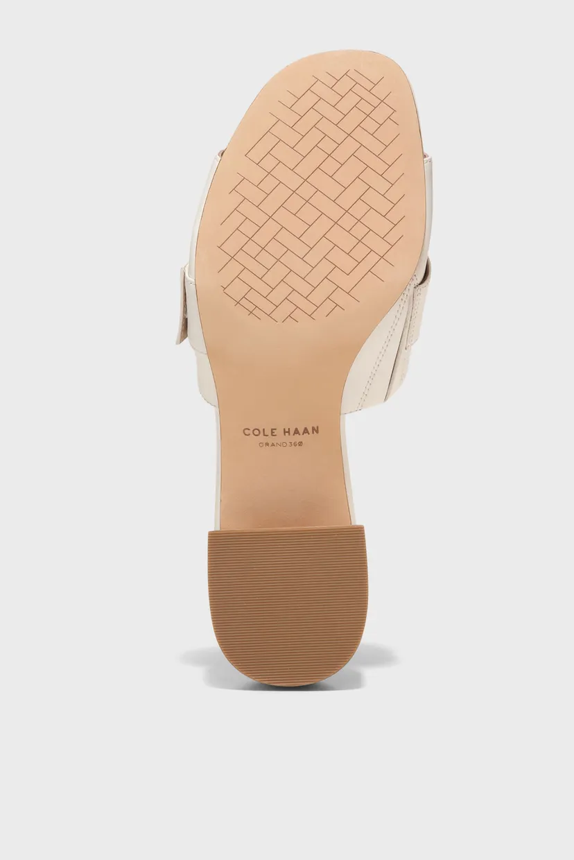 Жіночі білі шкіряні мюлі Crosby Slide Sandal 6