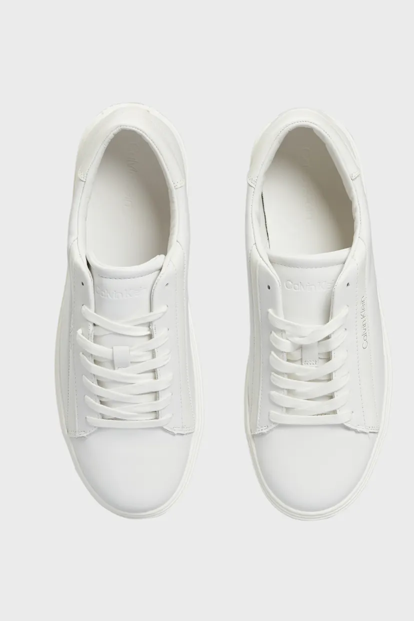 Чоловічі білі шкіряні снікерcи LOW TOP LACE UP LTH 4