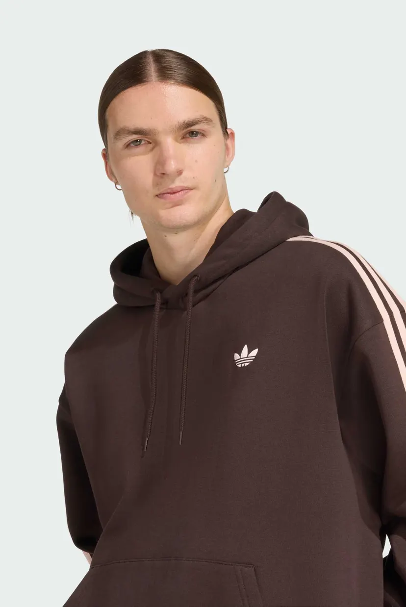 Чоловіче коричневе худі 3S HOODY 4