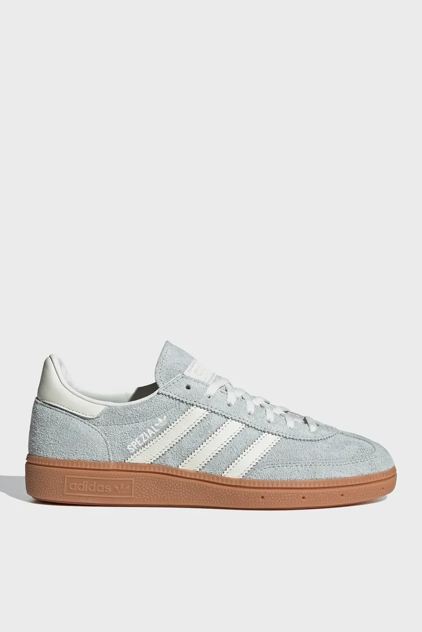 Женские светло-серые замшевые сникерсы Handball Spezial adidas