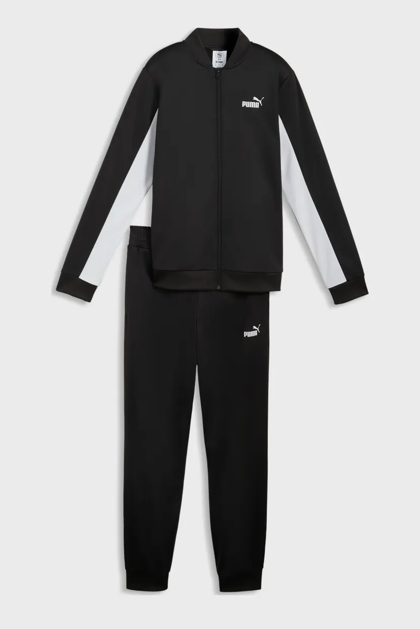 Жіночий чорний спортивний костюм (кофта, штани) Baseball Tracksuit Women 4