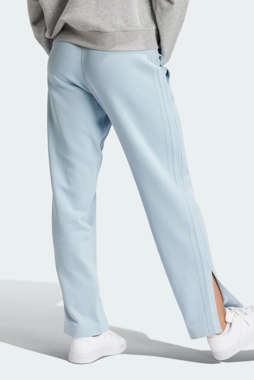 Жіночі блакитні спортивні штани ALL SZN French Terry 3-Stripes Straight Leg 3