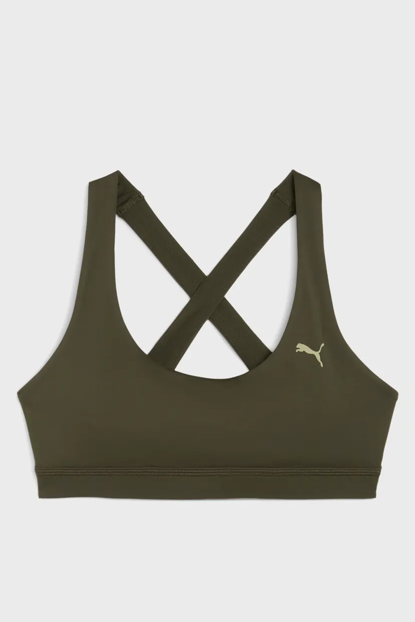 Женский оливковый топ CLOUDSPUN Training Bra Women 4