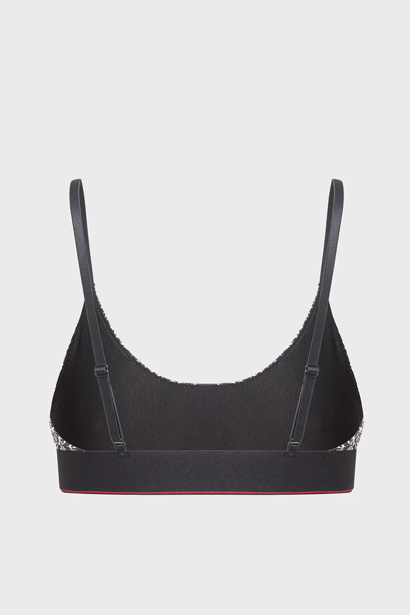 Жіночий топ з візерунком UNLINED BRALETTE 8