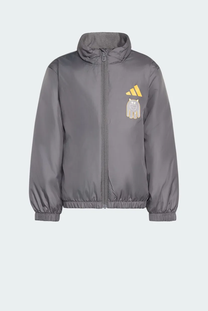 Дитяча сіра куртка TIRO_NSTER LIGHT PADDED 8