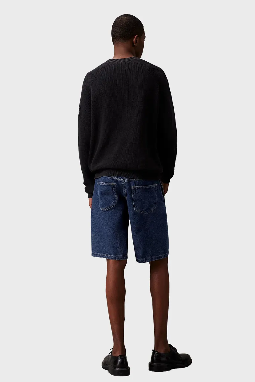 Мужские темно-синие джинсовые шорты TAILORED DENIM 3