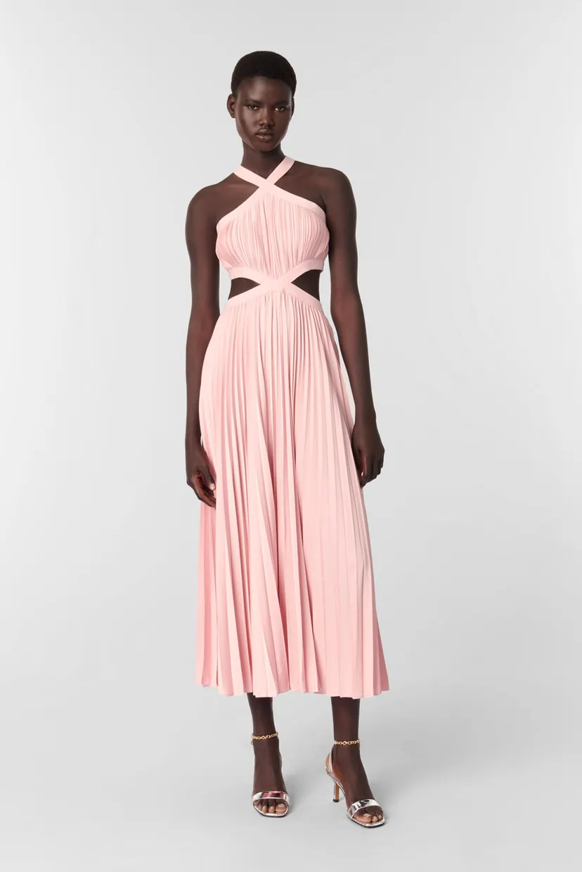 Женское розовое платье MAJE MFPRO04001_PINK — MD-Fashion