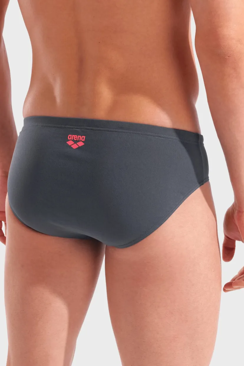 Чоловічі темно-сірі плавки POSEIDONIA SWIM BRIEFS 5