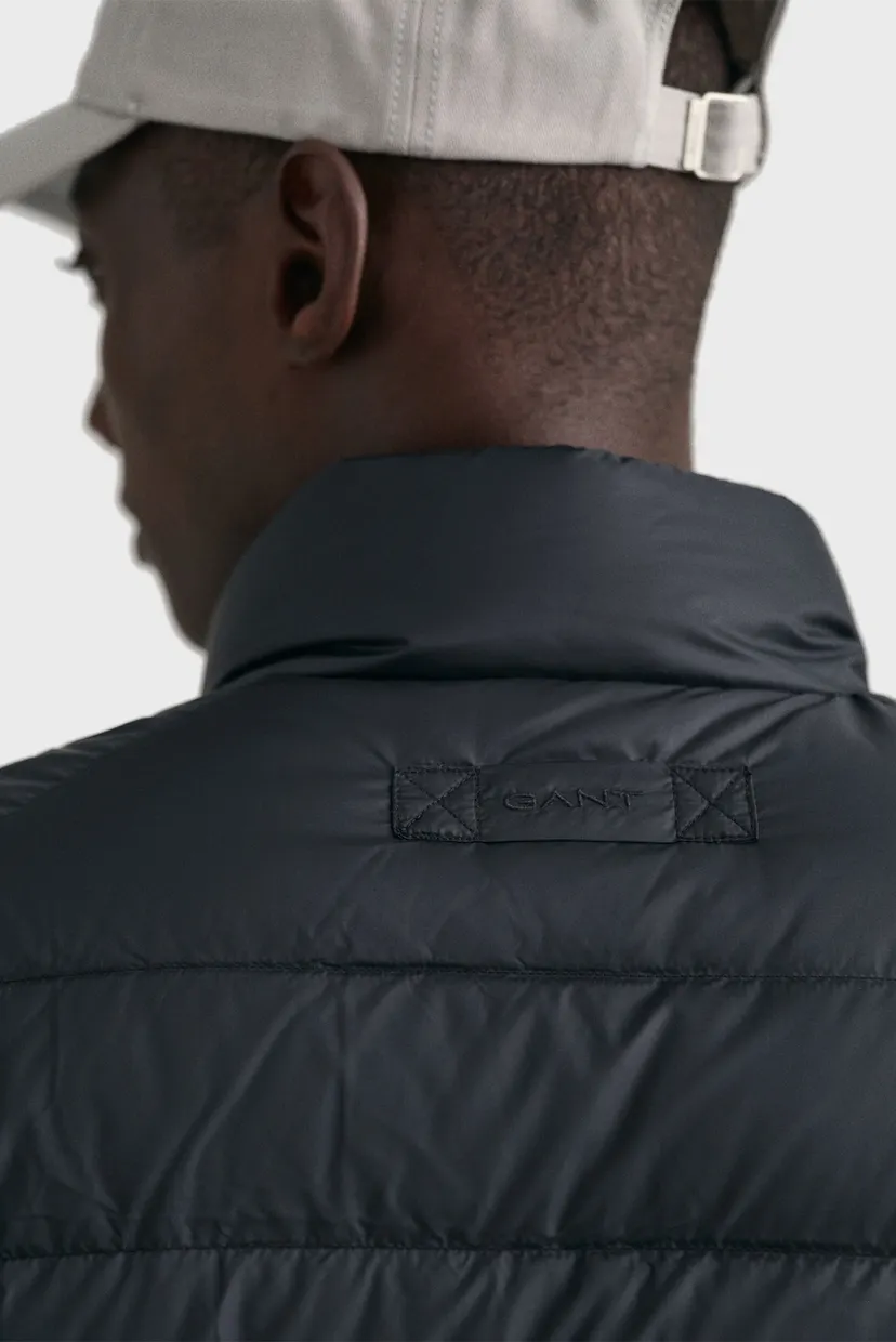 Чоловічий чорний пуховик LIGHT DOWN JACKET 6