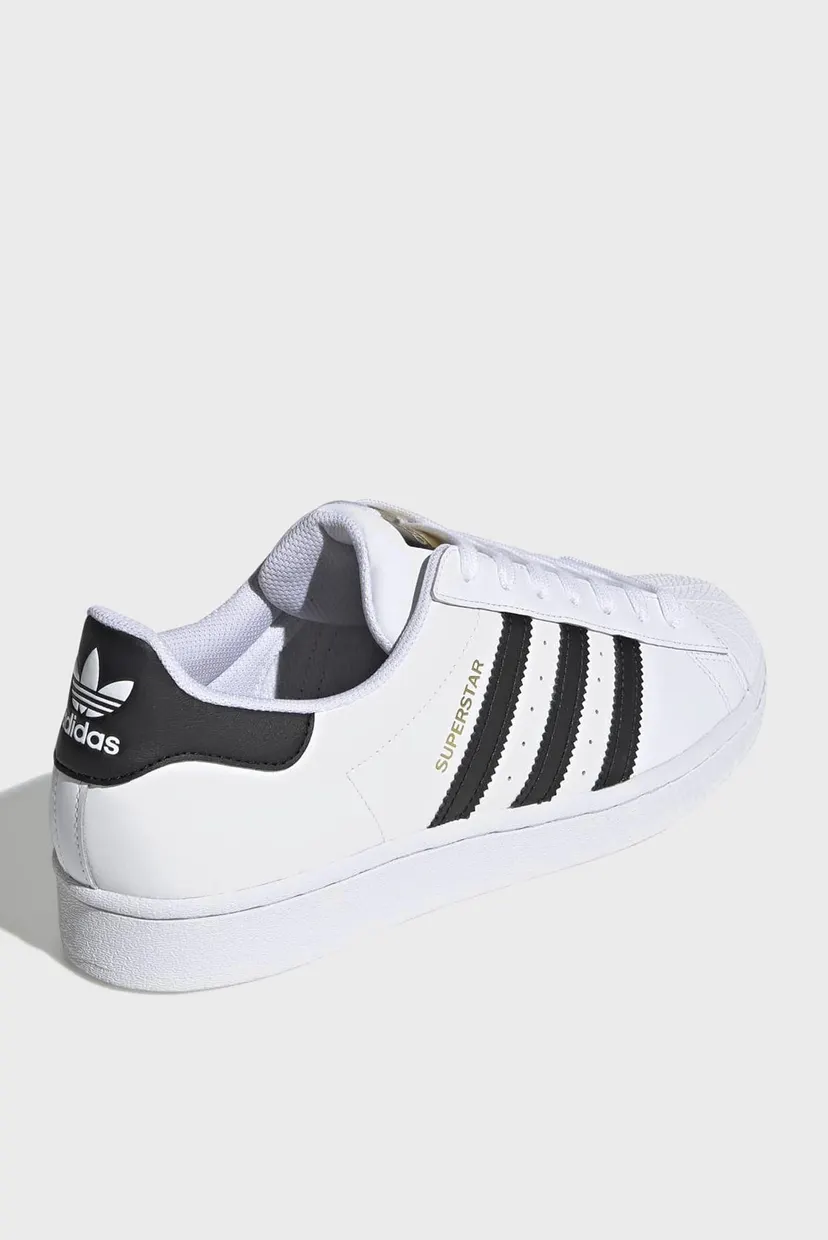 Белые кожаные сникерсы Superstar 5