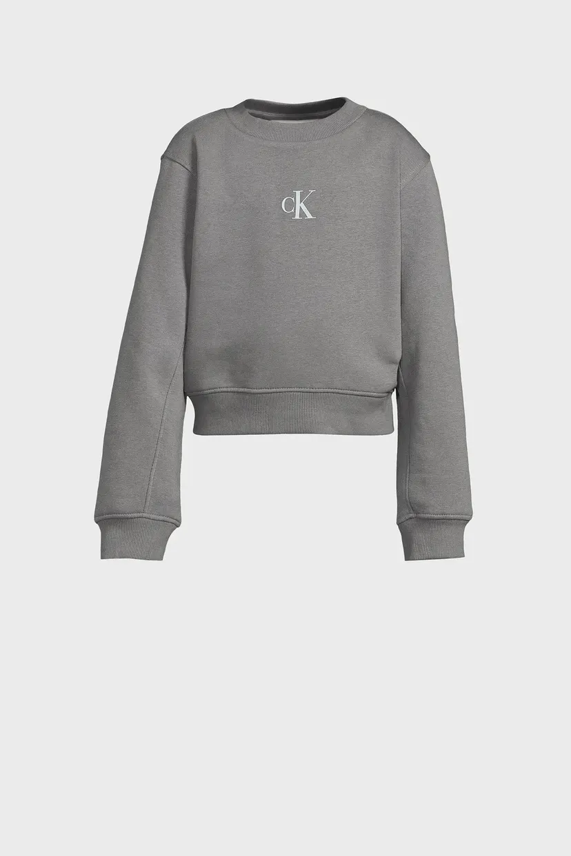 Дитячий сірий світшот FLEECE 6