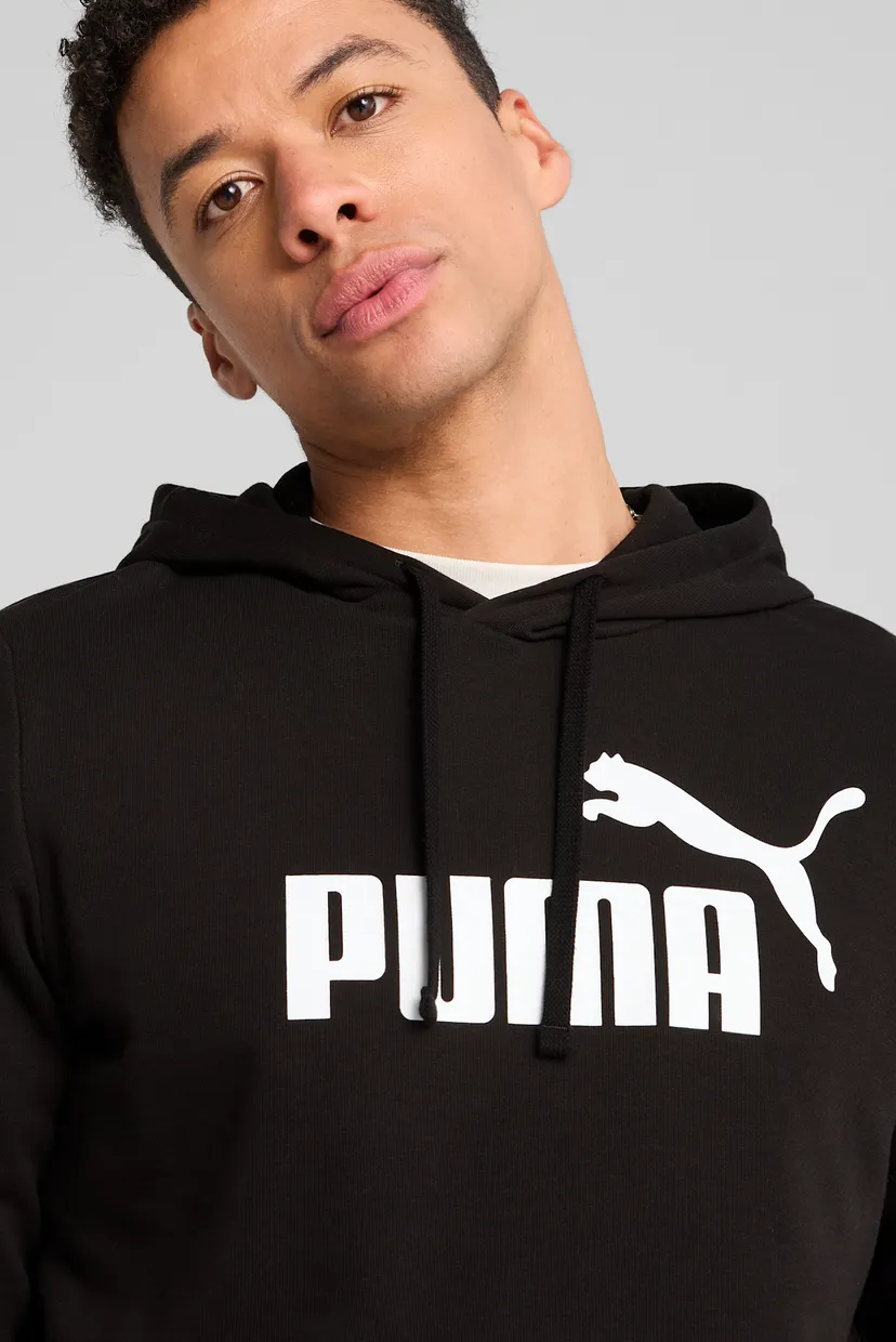 Мужское черное худи Essentials No. 1 Logo Hoodie 4