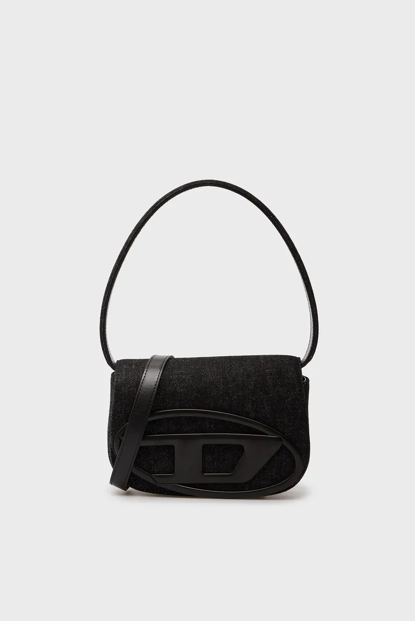 DIESEL 1DR POD shoulder BAG ショルダーバッグ Сумка женская с логотипом DIESEL 1DR Iconic Shoulder Bag Черный