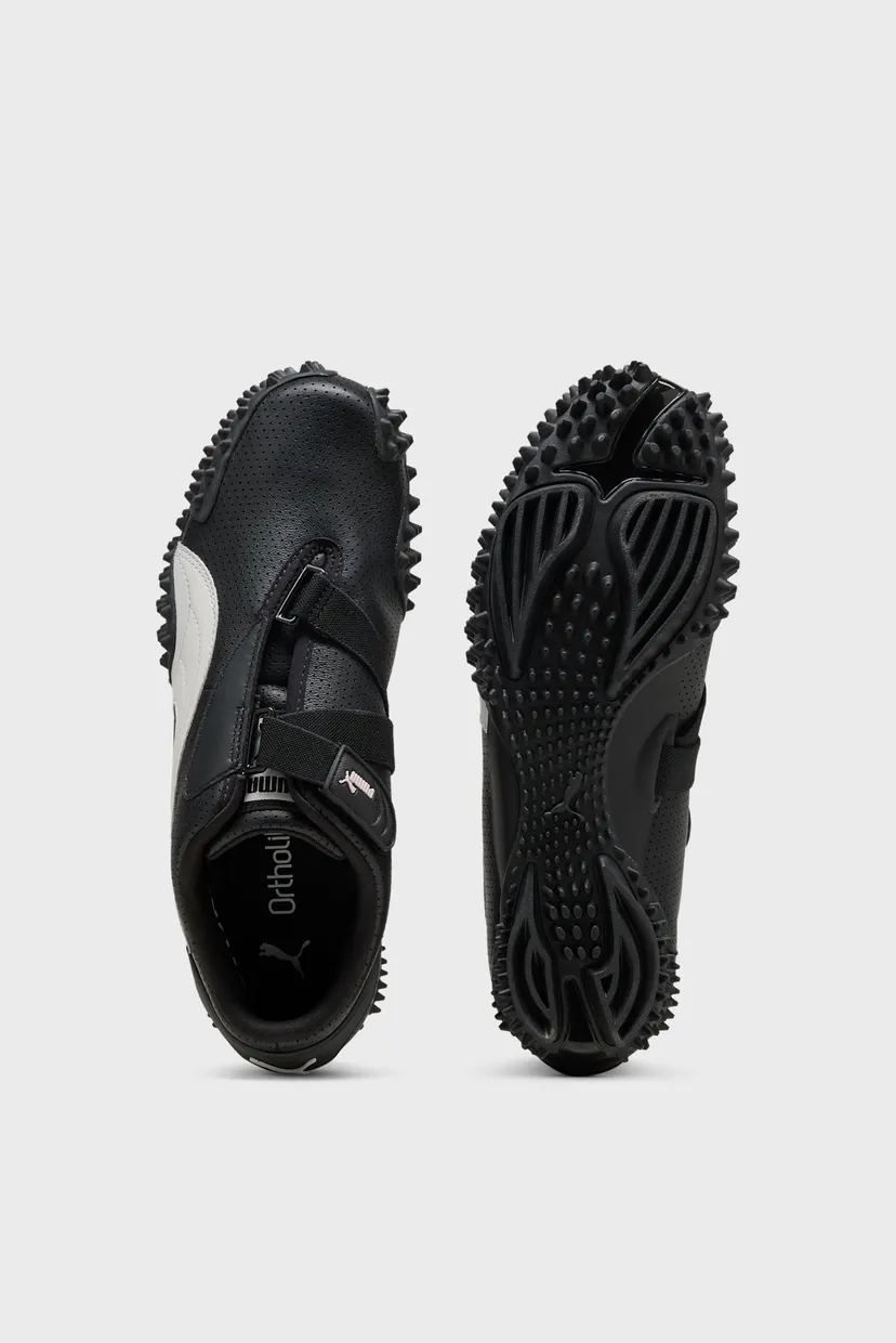 Черные кожаные кроссовки Mostro Performance Sneakers Unisex 5