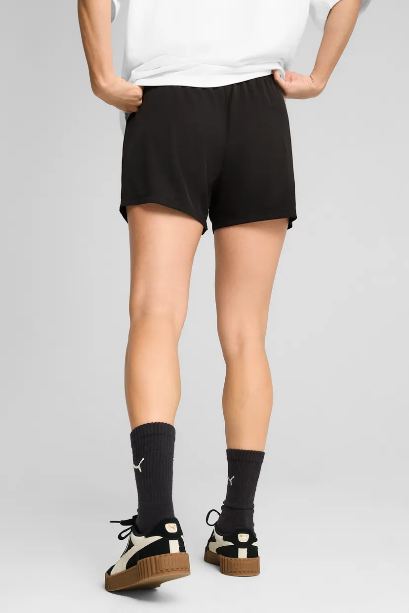 Женские черные шорты Essentials 4'' Woven Shorts Women 3