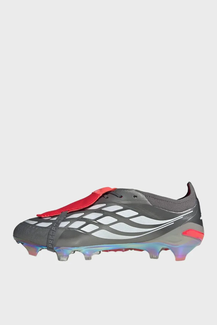 Серые бутсы PREDATOR ELITE Fold-Over Tongue Firm Ground 6