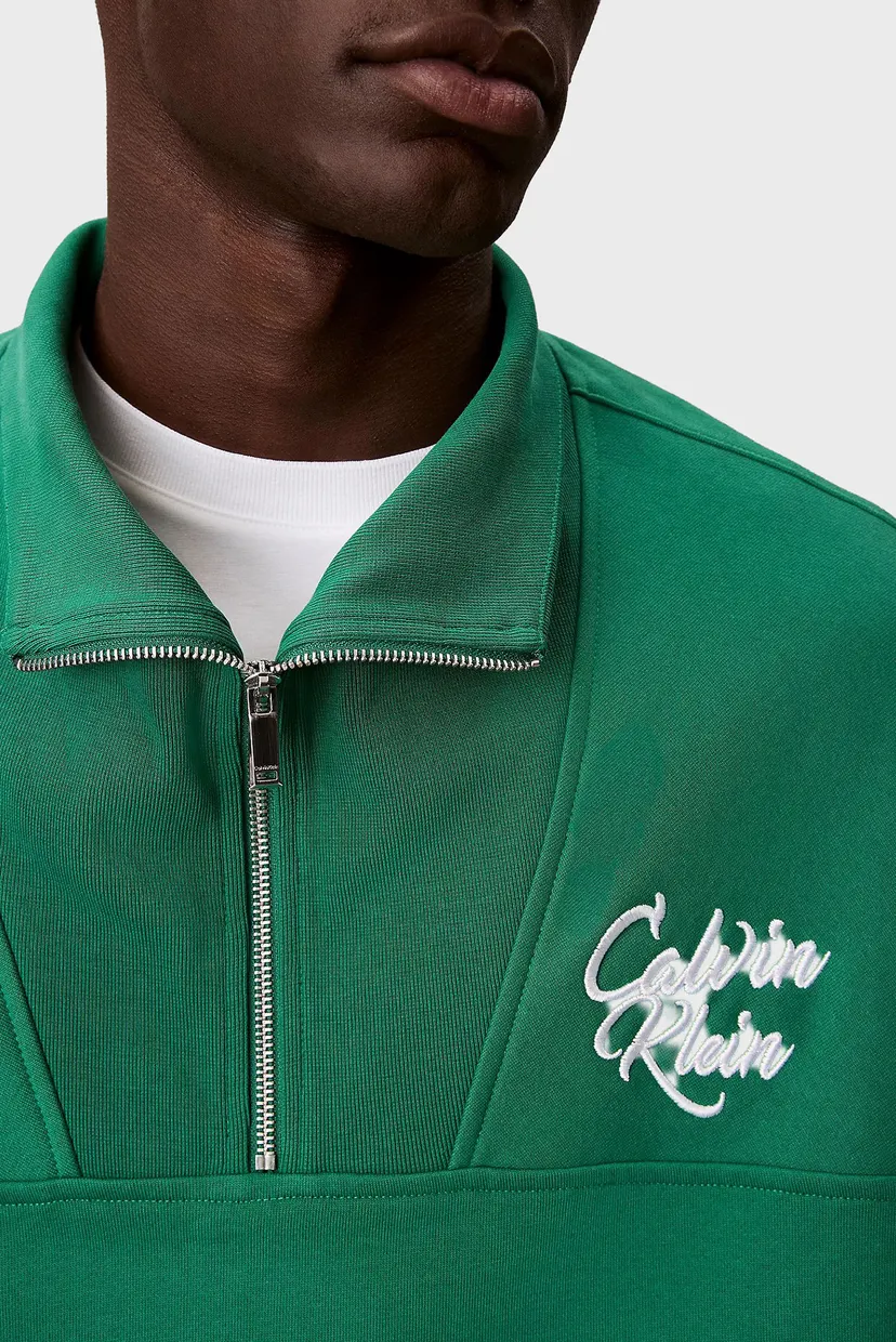 Чоловіча зелена спортивна кофта PREMIUM FLEECE 5