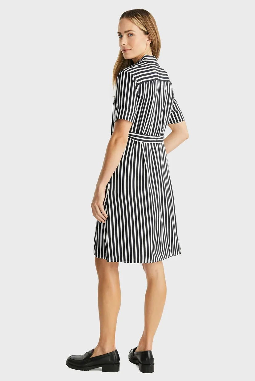 Женское платье в полоску FLUID STRIPE SS KNEE 3