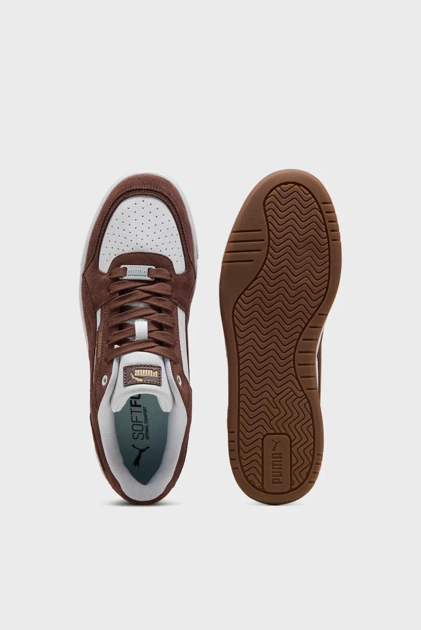 Коричневые кожаные сникерсы Caven III Plus Sneakers Unisex 4