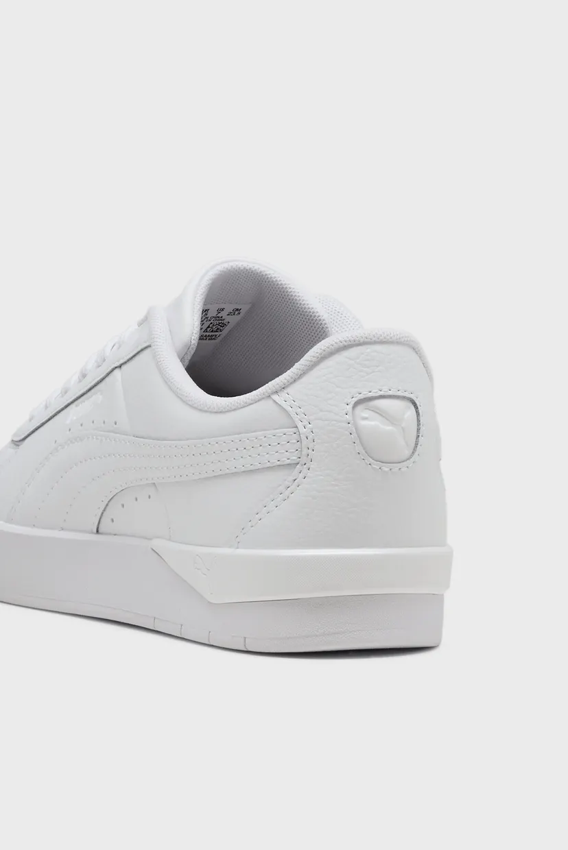 Женские белые кожаные сникерсы Jada Classic Sneakers Women 5