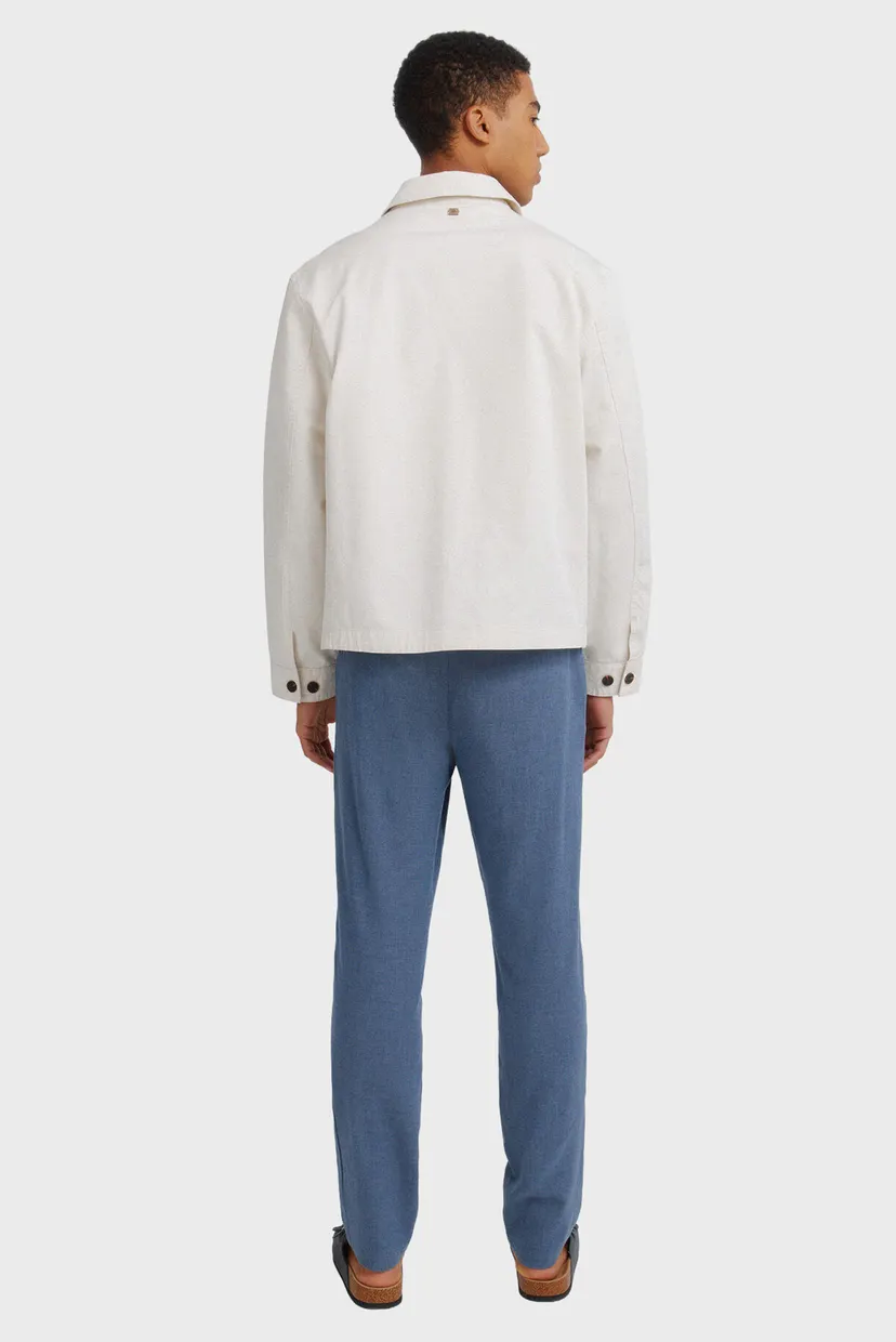 Мужские голубые брюки comfort slim fit 3