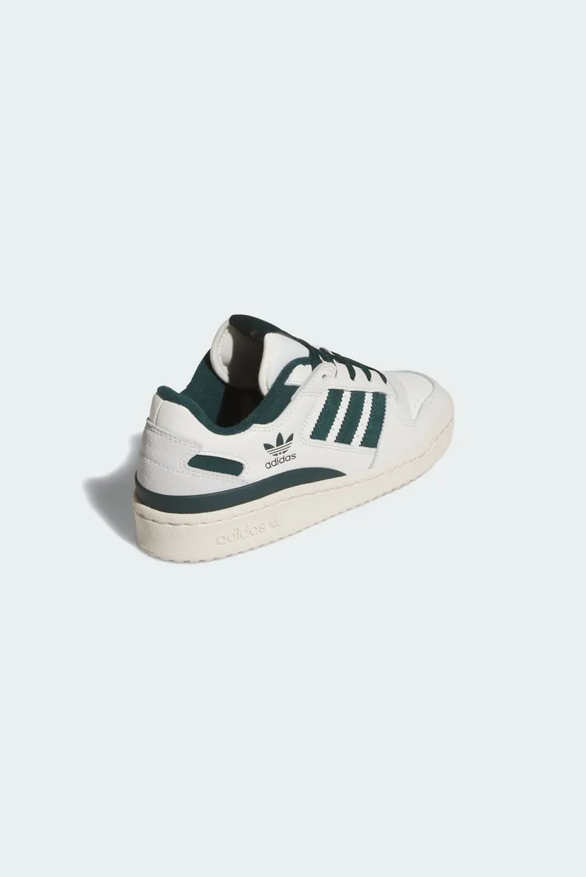 Детские белые кожаные сникерсы Forum Low CL Kids 5