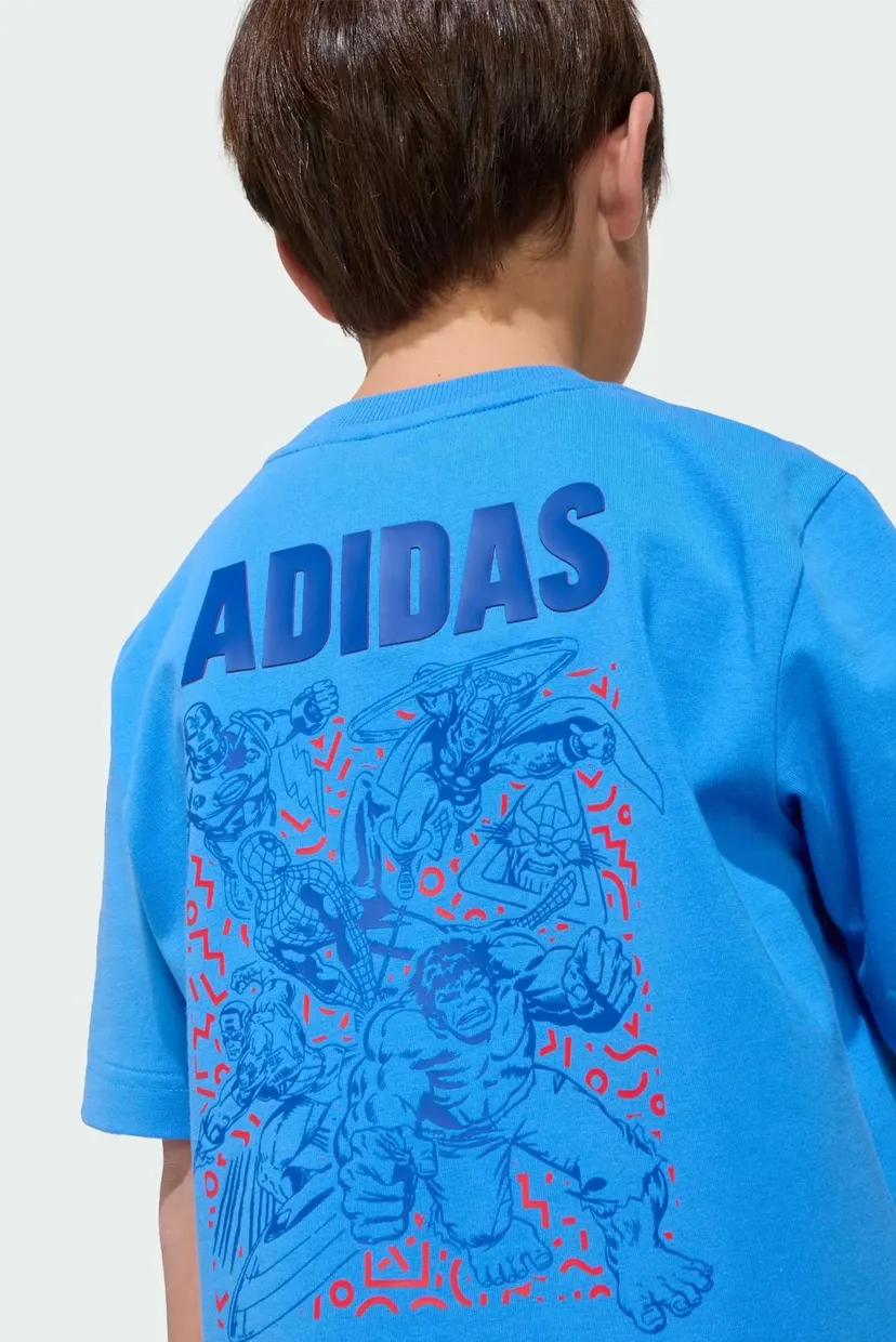 Дитяча синя футболка ADIDAS MARVEL AVENGERS 5