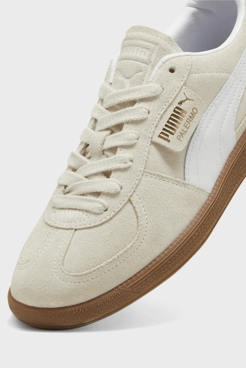 Бежевые замшевые сникерсы Palermo Sneakers 5