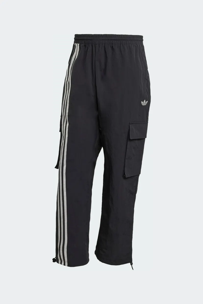 Мужские черные спортивные брюки Front Stripes Woven 6