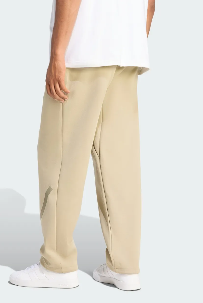 Мужские бежевые спортивные брюки adidas Z.N.E. Open-Hem 3