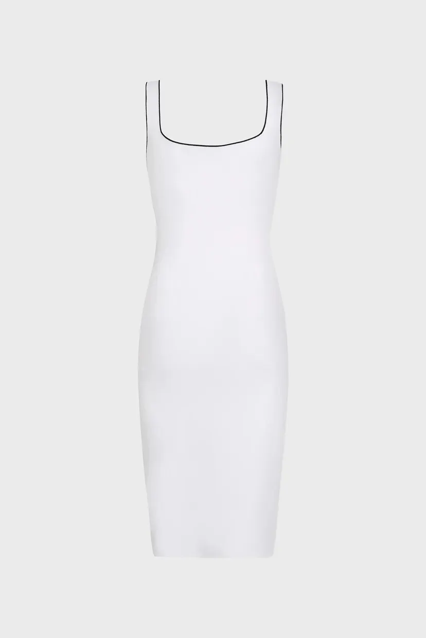 Жіноча біла сукня KNIT BODYCON DRESS 6