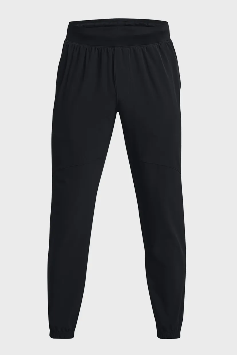 Мужские черные спортивные брюки UA Stretch Woven Joggers 5