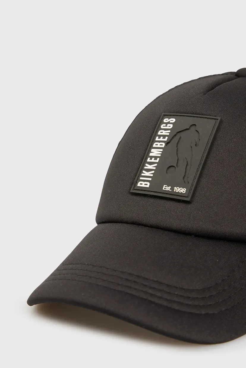 Чоловіча чорна кепка HAT BIKKEMBERGS 3
