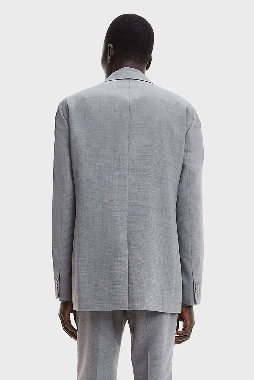 Мужской серый пиджак TWO TONE MODERN RELAXED 3