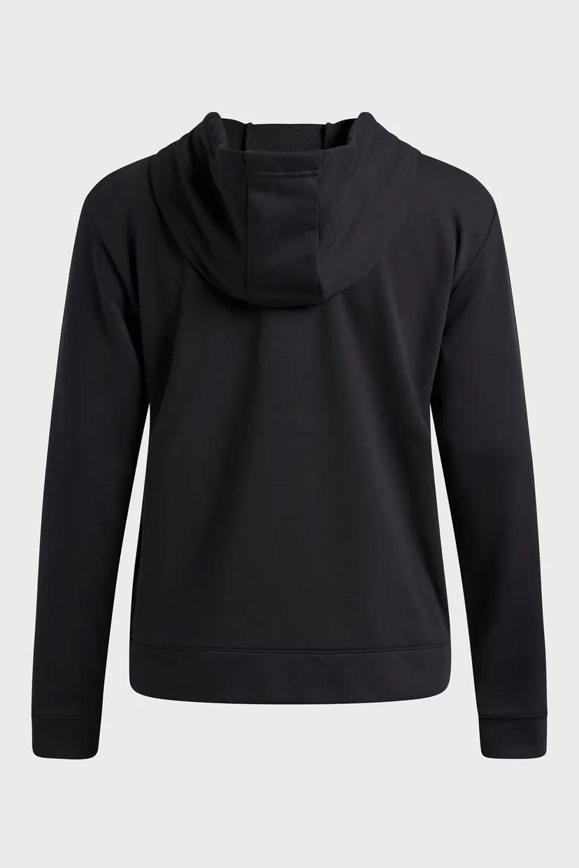 Жіноче чорне худі UA Rival Terry Hoodie 4